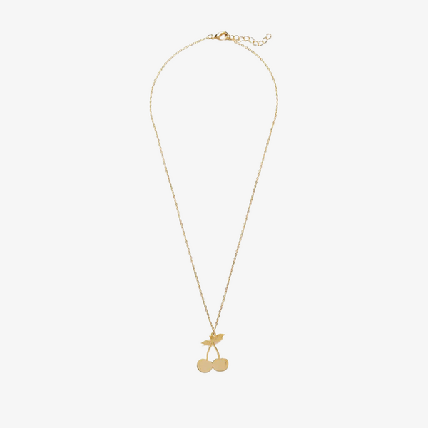 melody ehsani golden cherry necklace (gold)