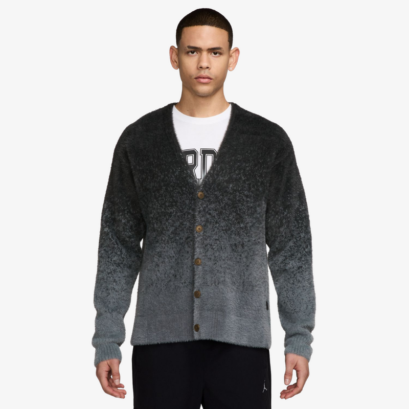 mens jordan cardigan (black)