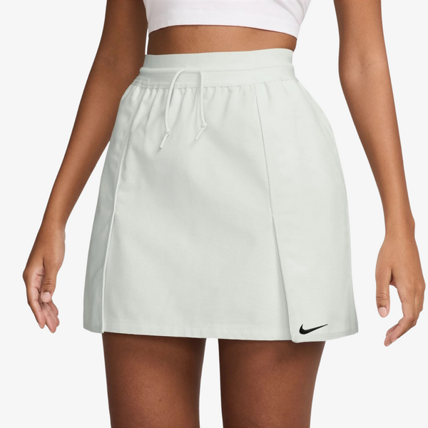 womens nike sportswear cargo mini skirt (summit white/black)