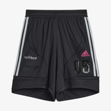 mens adidas x sp5der shorts (black/pink)