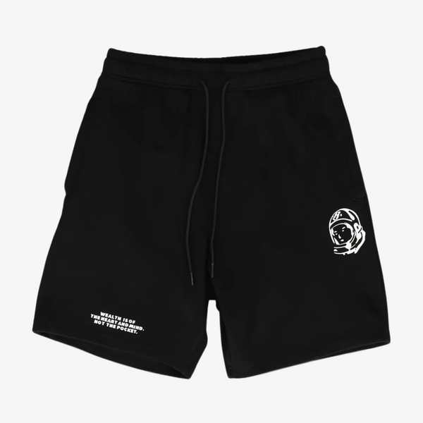 mens billionaire boys club helmet shorts (black)