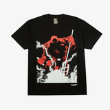 mens huf x marvel without fear s/s tee (black)
