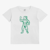 kids billionaire boys club astro s/s tee (white)