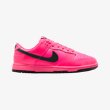 womens nike dunk low (pink blast/black)