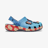 gradeschool crocs x stitch classic clog (blue)