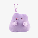 pokemon plush clip (ditto embarrassed)