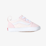 crib vans old skool (checkerboard pastel pink)
