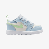 toddler jordan 1 low alt se (half blue/vapor green)