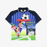 mens pleasures flags jersey (multi)