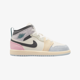 preschool jordan 1 mid se (sail/iced jade-anthracite)