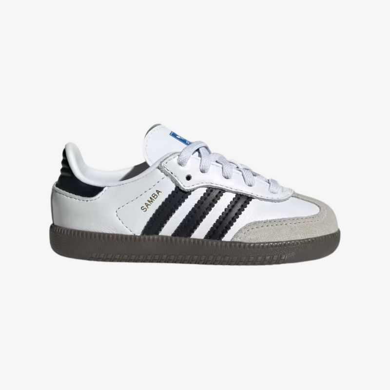 toddler adidas samba og (white/black/gum)