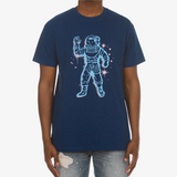 mens billionaire boys club astro s/s tee (navy)