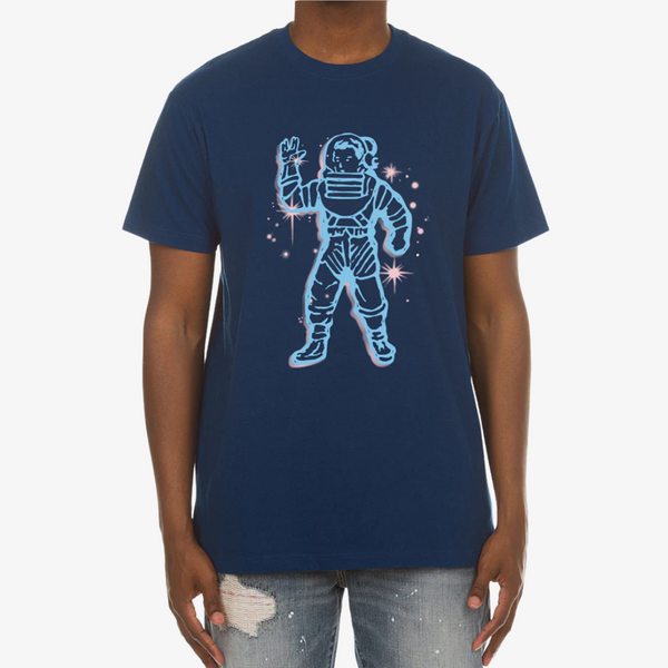 mens billionaire boys club astro s/s tee (navy)