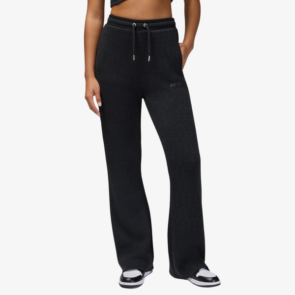 womens jordan knit pants (black)