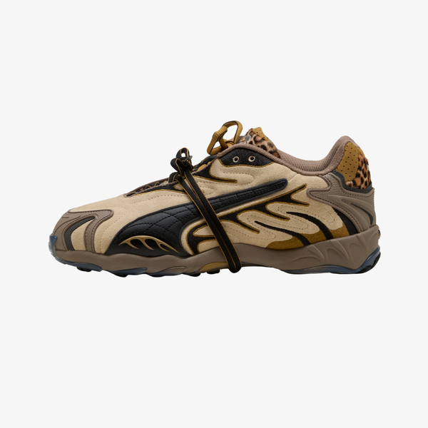 mens puma x a$ap rocky inhale leopard (toasted almond/puma black)