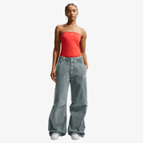 womens nike sportswear tube top (light crimson/sail)