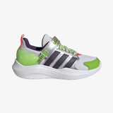 preschool adidas lightorama rnr buzz el c (white/violet)