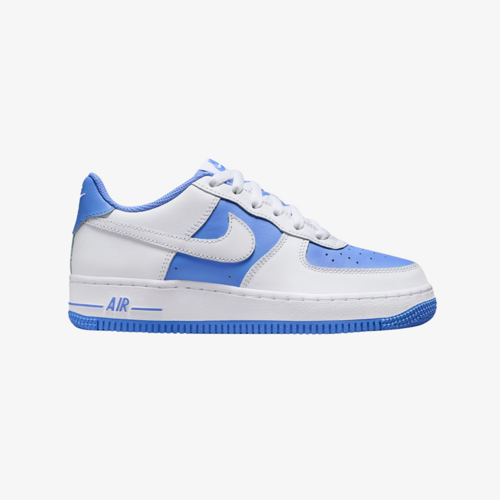 gradeschool nike air force 1 low white royal pulse Premium Goods