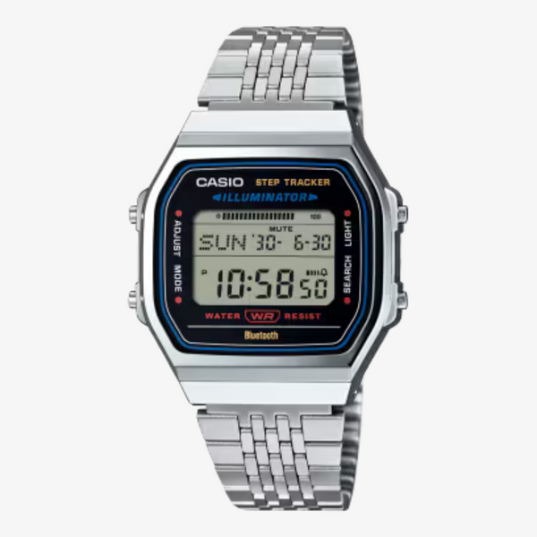 casio vintage digital watch (silver)