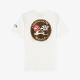 mens nike devin booker chevy s/s tee (pale ivory)