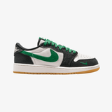 gradeschool jordan 1 retro low og (phantom/pine green-black)