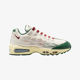 mens nike air max 95 "big bubble" se (phantom/team red-fir-alabaster)