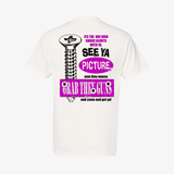 mens premiumgoods. grab they guns s/s tee (white)