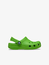 toddler crocs classic clog (green)