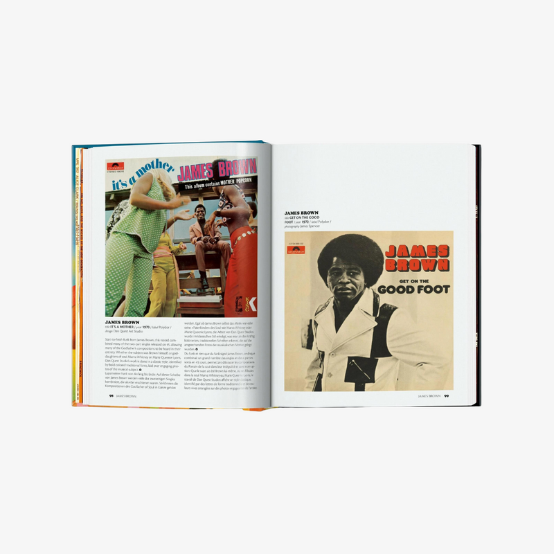 taschen funk & soul covers 40th edition book (hardcover)