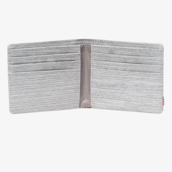 herschel roy wallet (light grey crosshatch)