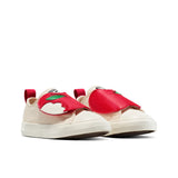 toddler converse ctas one strap ox (light dune/red)