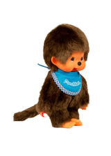 monchhichi boy with blue bib