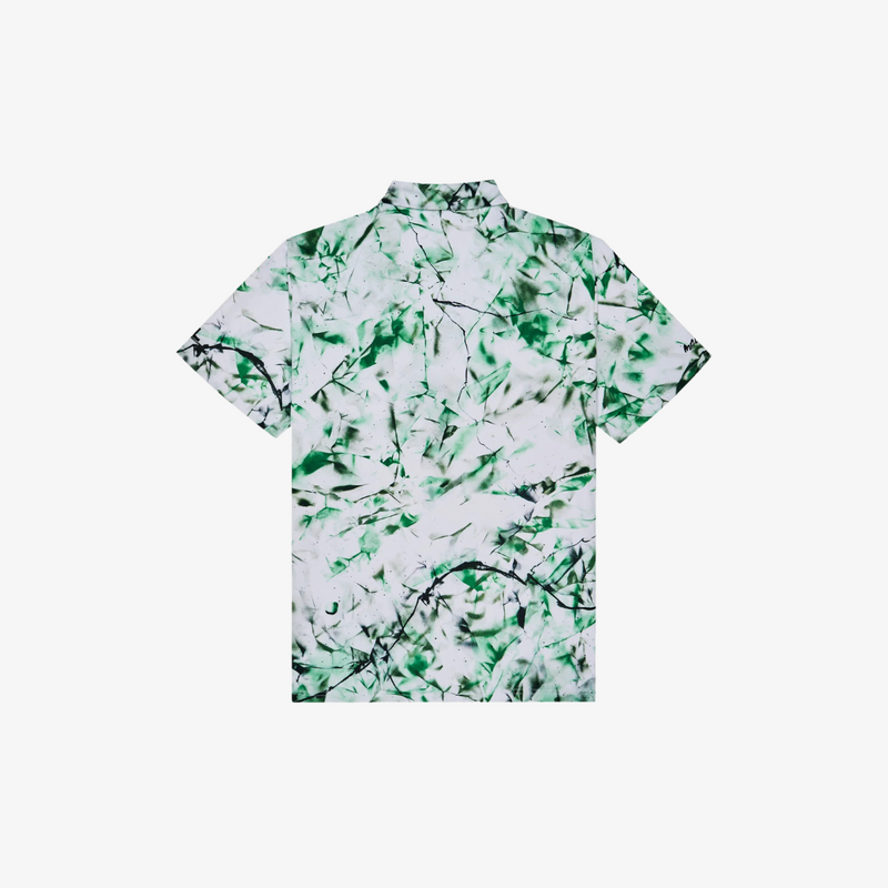 mens malbon x futura poly performance polo (camo/multi)