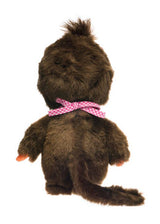 monchhichi girl with pink bib