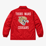 preorder mens premiumgoods. third ward nylon jacket (red/white)