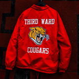 preorder mens premiumgoods. third ward nylon jacket (red/white)