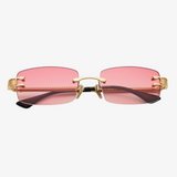 mens james oro magnus sunglasses (red tint)