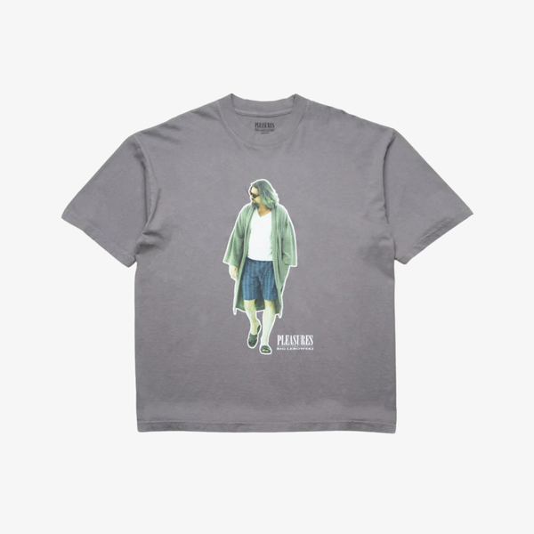 mens pleasures dude s/s tee (charcoal)