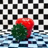 strawberry stash jar