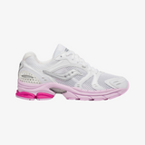 womens saucony progrid triumph 4 (white/pink)