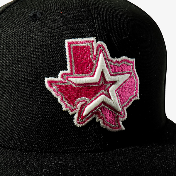 new era x premiumgoods. houston astros 59fifty fitted (black/newberry txfitteds)