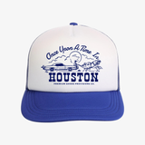 premiumgoods. once upon a time mesh trucker hat (white/royal)