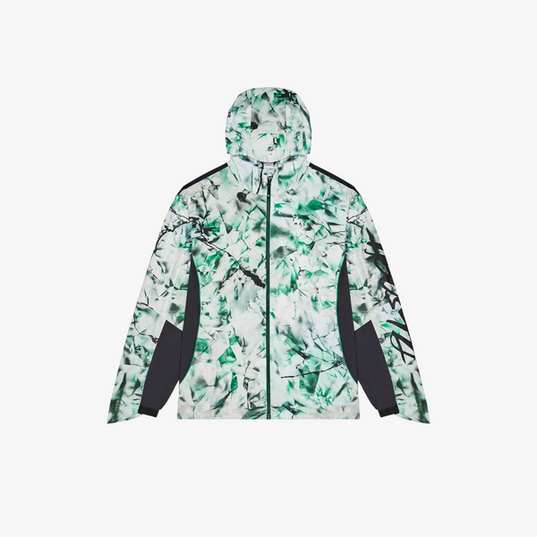 mens malbon x futura crackle camo rain jacket (camo/multi)