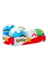pokemon poke ball plush assortment
