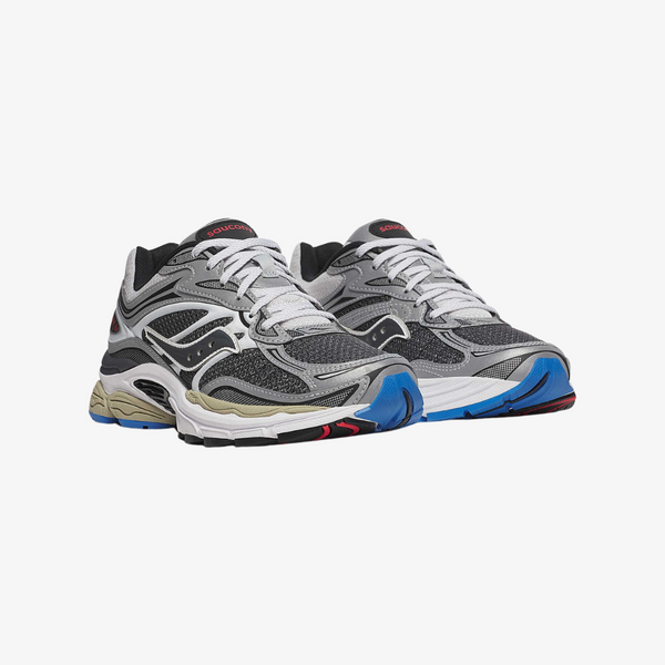 mens saucony progrid omni 9 (grey silver)
