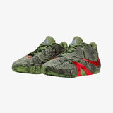 mens nike ja 4 halloween (oil green/bright crimson)
