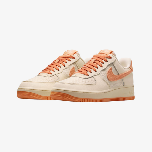 womens nike air force 1 low 07 (coconut milk/coppermoon)