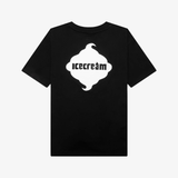 kids icecream vanilla s/s tee (black)