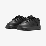 toddler nike force 1 low (black/black)