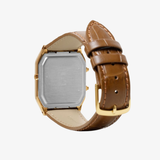casio vintage analog digital watch (gold)